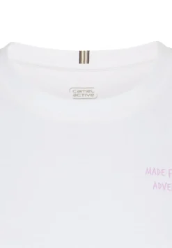 T-Shirt mit Rückenprint placement nature