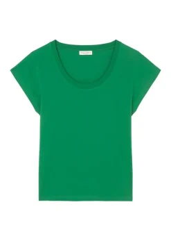 T-Shirt regular preppy green