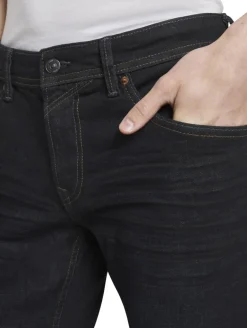 TTAEDAN STRAIGHT Jeans dark blue denim