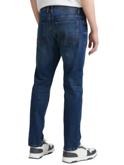 TTJOSH REGULAR SLIM Jeans mit Stretch mid stone wash denim