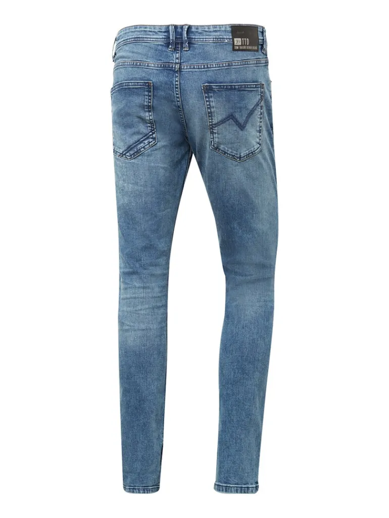 TTPIERS SLIM Jeans light stone wash denim