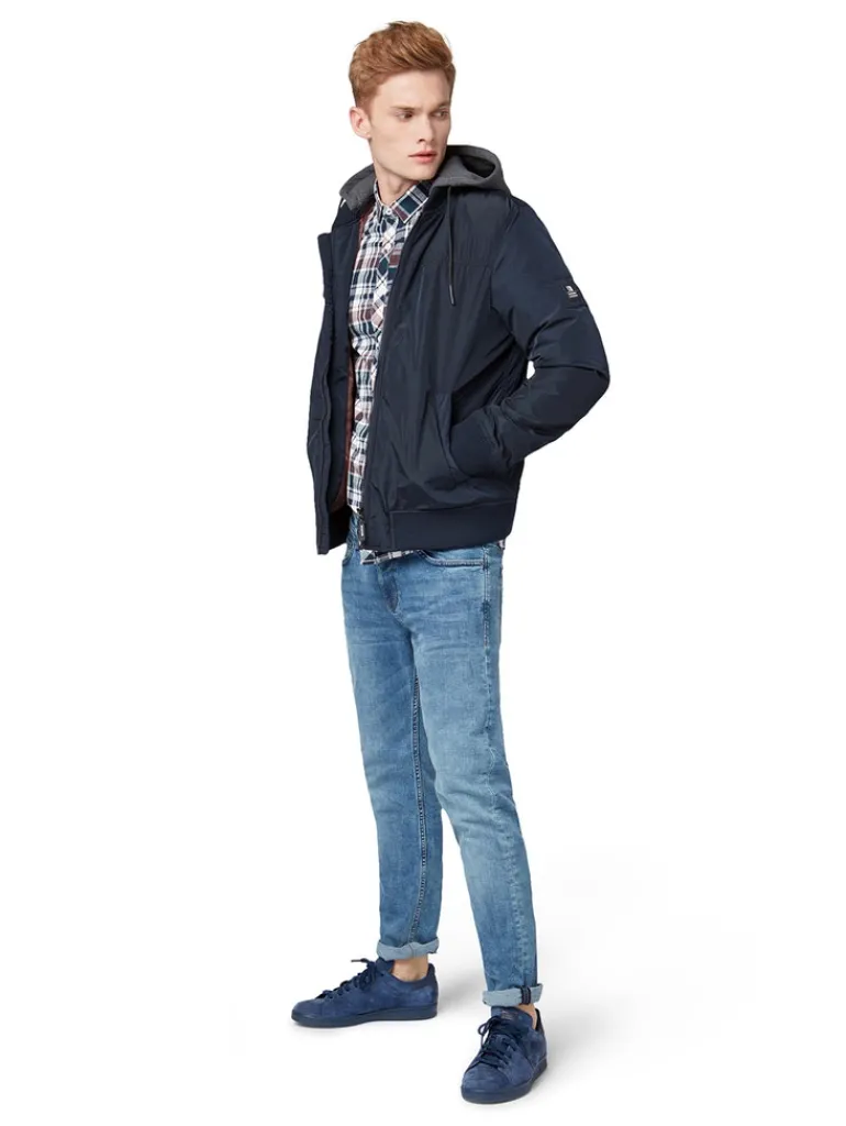 TTPIERS SLIM Jeans light stone wash denim