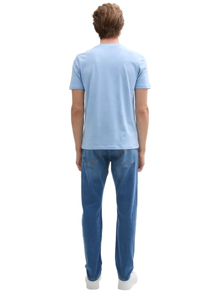 TTPIERS SLIM Jeans used mid stone blue denim