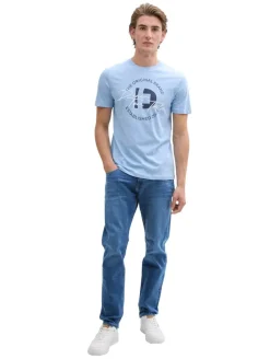TTPIERS SLIM Jeans used mid stone blue denim