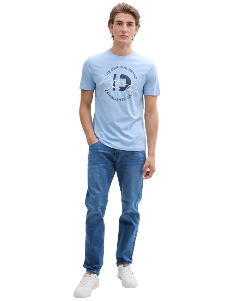 TTPIERS SLIM Jeans used mid stone blue denim
