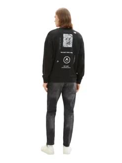 TTTAPERED SLIM Jeans used mid stone grey denim