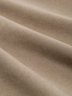 TTTRAVIS SLIM Chino Hose mit Gürtel beige brown zig zag structure