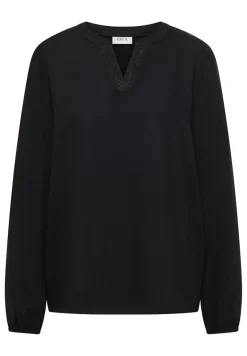 Tunika in Unifarbe black
