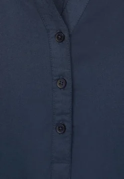 Turn-Up Bluse casual denim blue