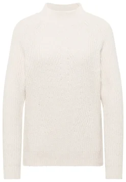 Turtleneck Chenille Pullover light greige