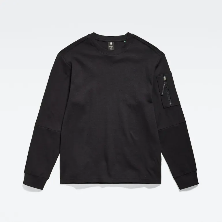 Tweeter zip pkt relaxed r t ls dk black