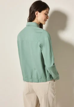 Twill Jacke matcha green