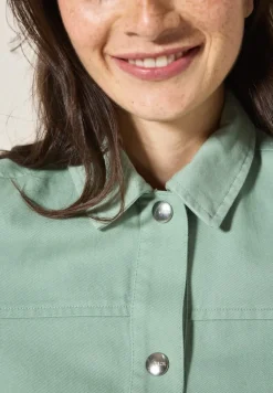 Twill Jacke matcha green
