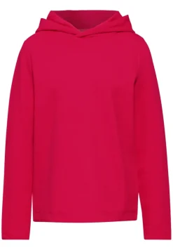 Twill Sweat Hoodie granita red