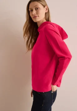 Twill Sweat Hoodie granita red