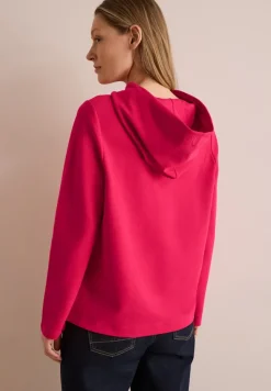 Twill Sweat Hoodie granita red