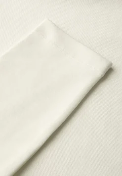 Twill Sweat Hoodie vanilla white