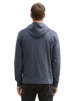 Ultralight Sweatjacke mit Kapuze blueish grey