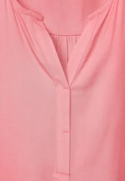 Unifarbenes Blusentop soft pink