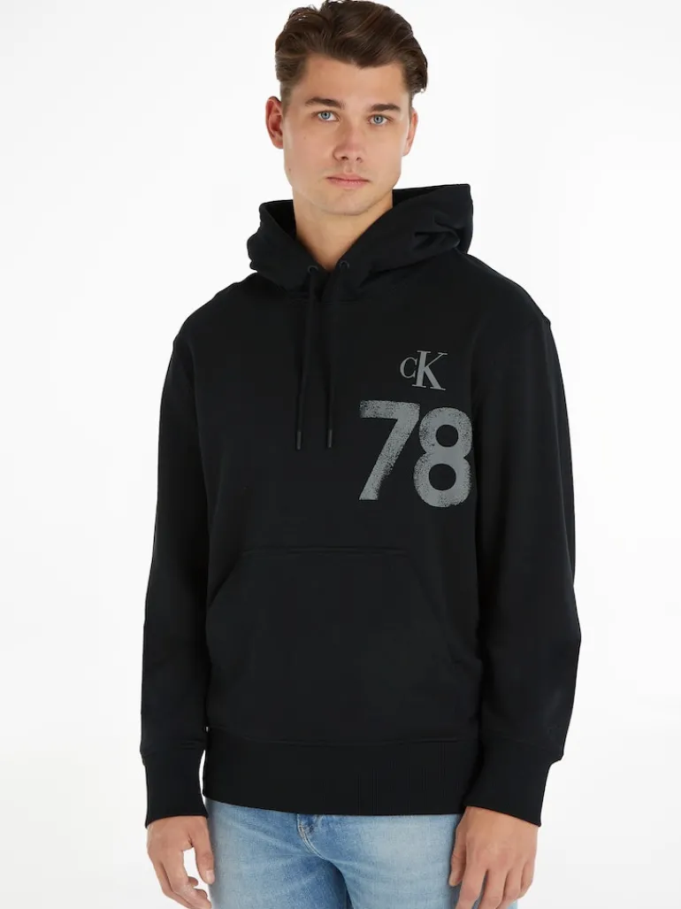 VARSITY 1978 HOODY ck black