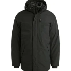 V-DOUBLE COAT jet black