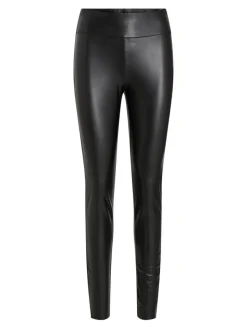 VIBARB COATED HW LEGGING - NOOS black