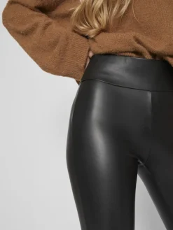 VIBARB COATED HW LEGGING - NOOS black