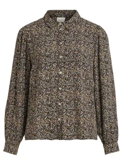 VICAMILINA L/S SHIRT/SU black