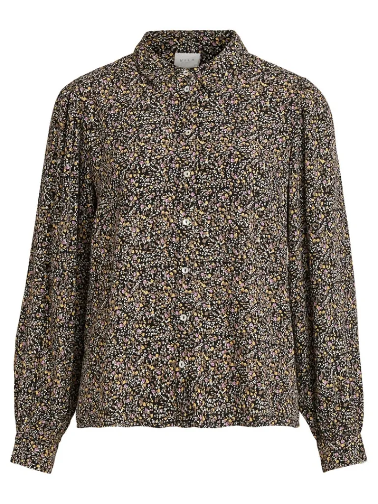 VICAMILINA L/S SHIRT/SU black