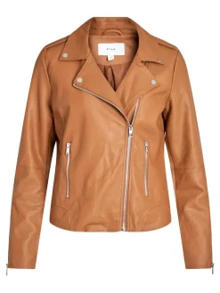 VICARA COATED JACKET - NOOS toasted coconut