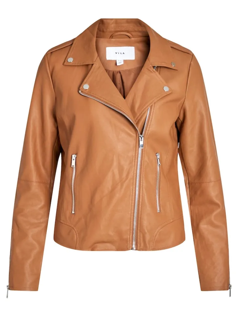 VICARA COATED JACKET - NOOS toasted coconut