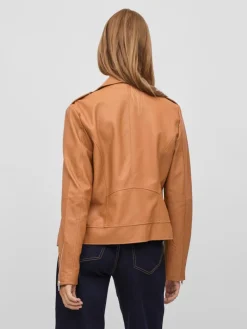 VICARA COATED JACKET - NOOS toasted coconut