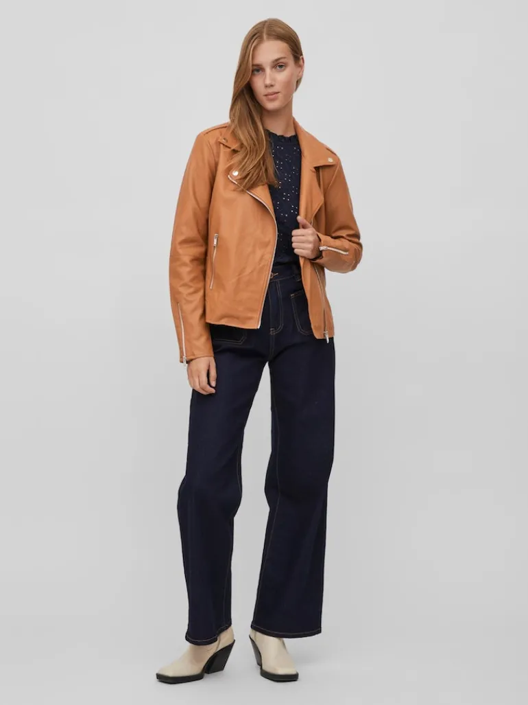 VICARA COATED JACKET - NOOS toasted coconut