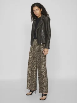 VICARA WASHED COATED JACKET black