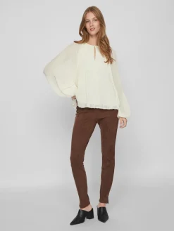 VICELINE O-NECK L/S TOP/SU birch