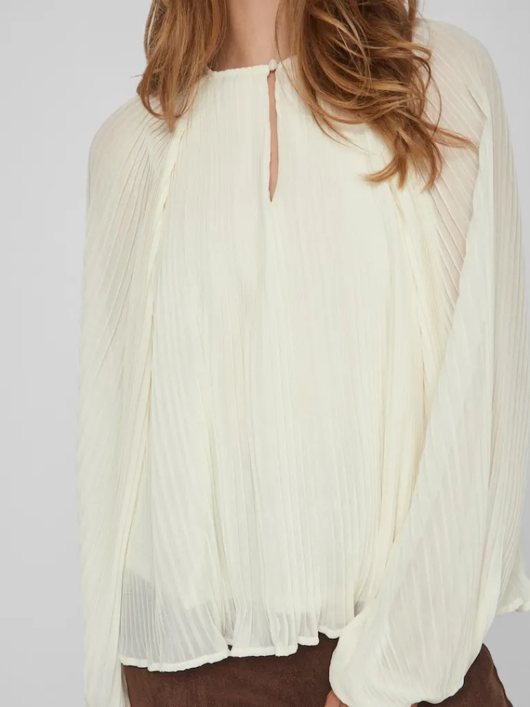 VICELINE O-NECK L/S TOP/SU birch
