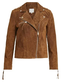 VICRIS SUEDE JACKET/SU - NOOS oak brown1