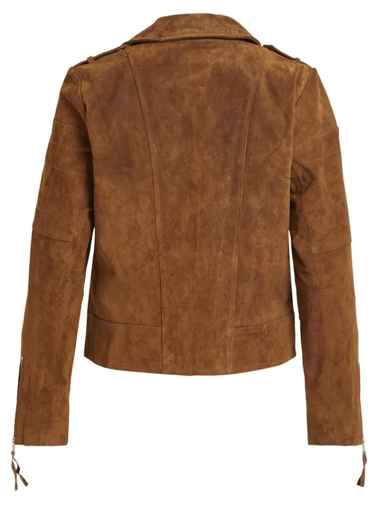 VICRIS SUEDE JACKET/SU - NOOS oak brown1