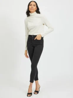 VIEKKO HWSK 7/8 JEANS/SU - NOOS black
