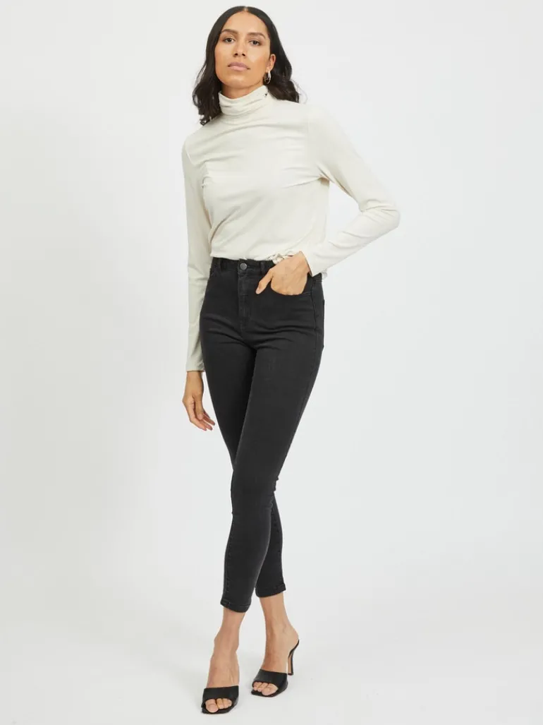 VIEKKO HWSK 7/8 JEANS/SU - NOOS black