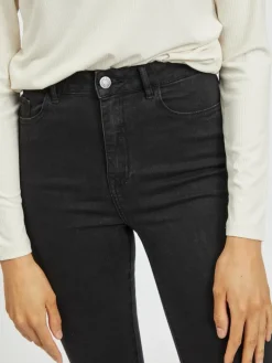 VIEKKO HWSK 7/8 JEANS/SU - NOOS black