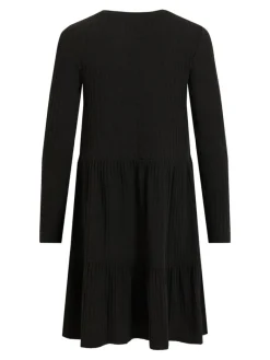 VIELITA L/S DRESS - NOOS black