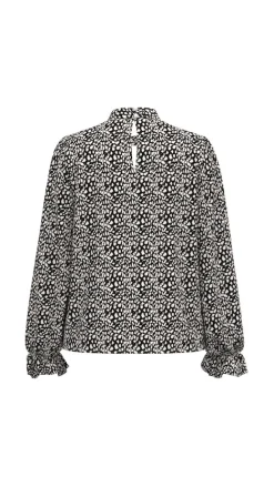 VIFALIA ROE L/S TOP/SU/PB black