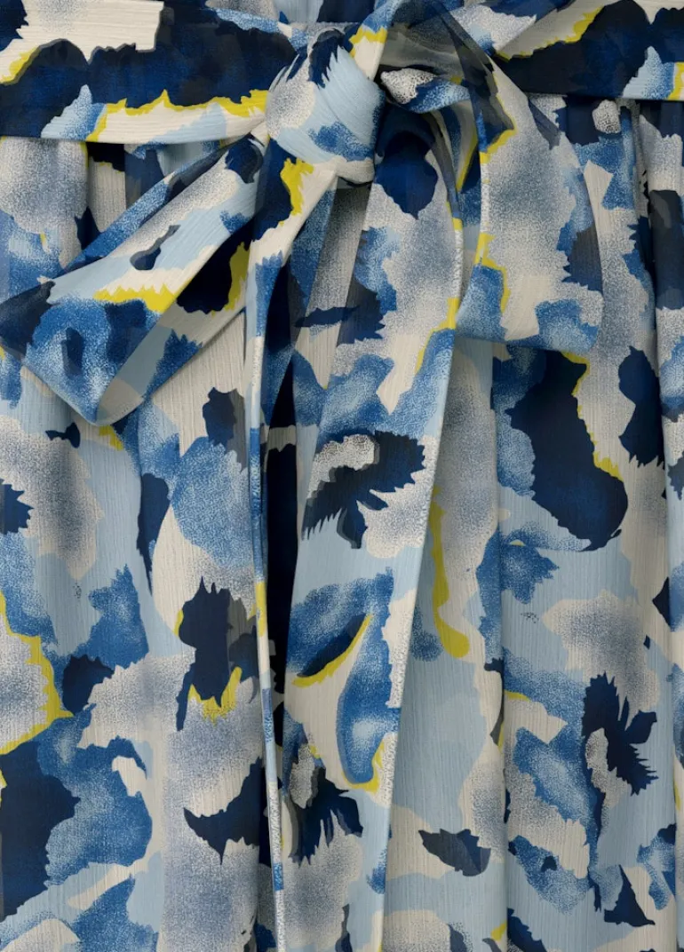 VIFALIA TWI L/S SHORT DRESS/DFS cornstalk