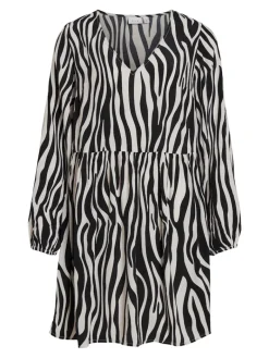 VIFINI L/S SHORT DRESS - NOOS black 3