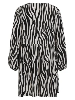VIFINI L/S SHORT DRESS - NOOS black 3