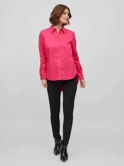 VIGIMAS L/S SHIRT - NOOS pink yarrow