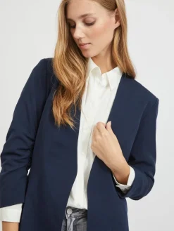 VIHER NEW 3/4 BLAZER -NOOS navy blazer