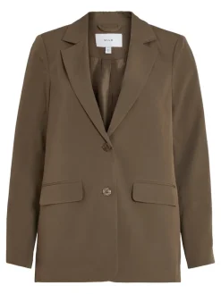 VIKAMMA LOOSE BLAZER - NOOS crocodile