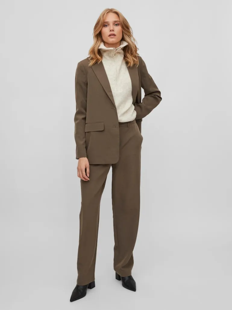 VIKAMMA LOOSE BLAZER - NOOS crocodile